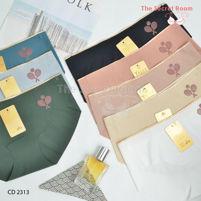 TALLY CD CELANA DALAM SEAMLESS 2313 I MODE MINI / LOW RISE | L - XXL I BAHAN SEAMLESS I ANTI NYIPLAK