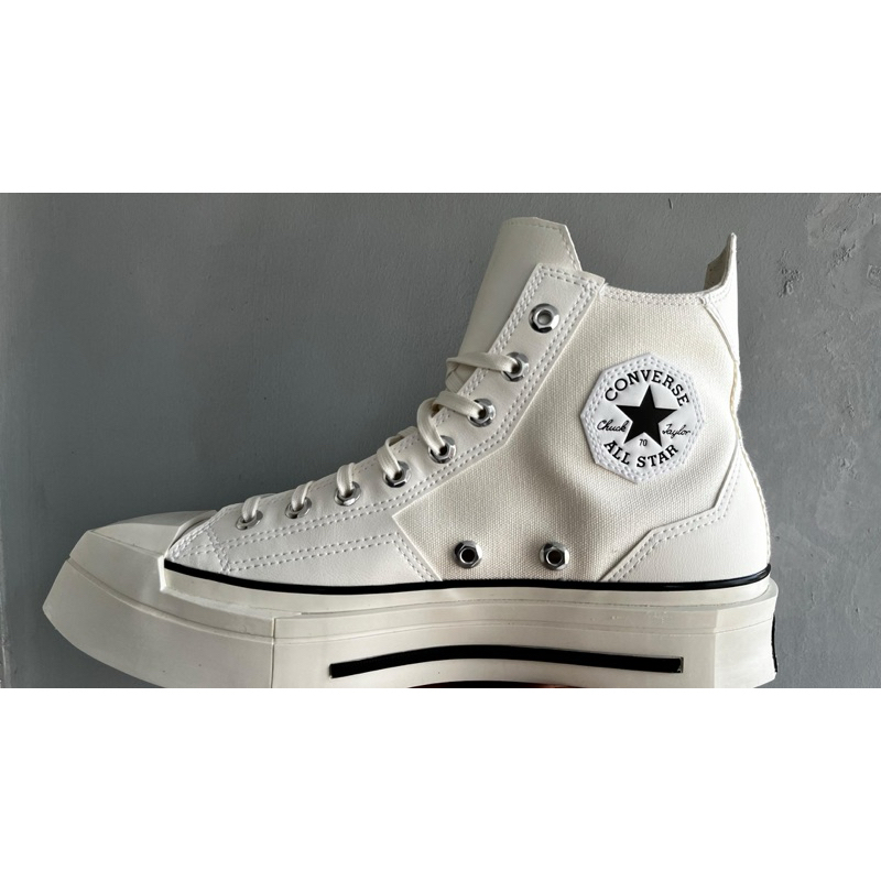 Converse Chuck 70 High Deluxe Squared Egret White