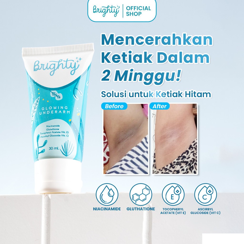 Brighty Glowing Underarm Pemutih Ketiak
