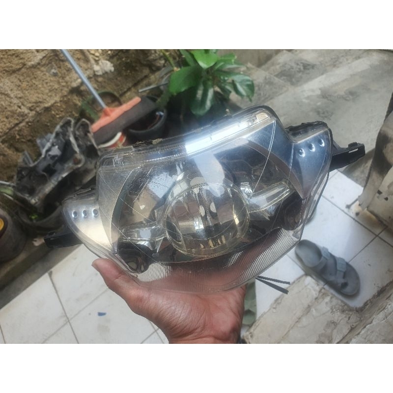 REFLEKTOR LAMPU DEPAN SUPRA X 125 OLD LAMA ORIGINAL