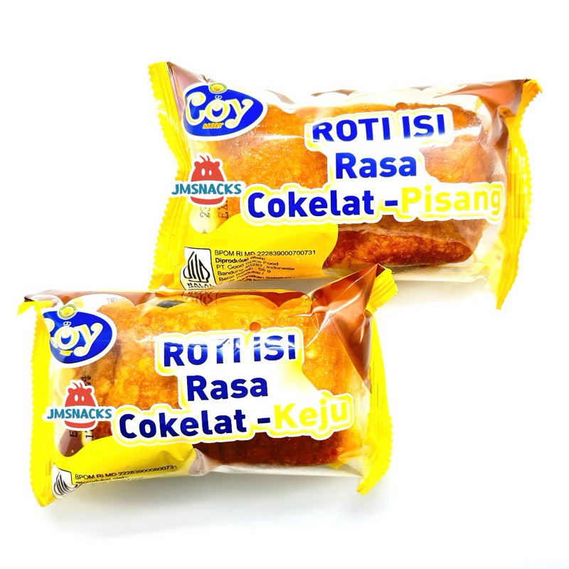 

[PROMO!!] COY Roti Isi Aneka Rasa 55gr - roti viral nikmat enak termurah diskon sehat