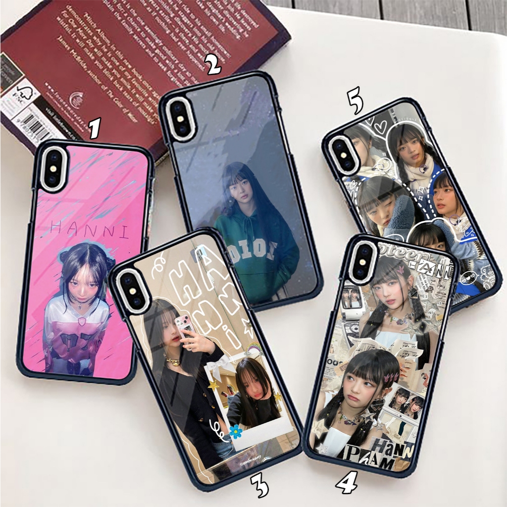 Case Motif MEMBER NewJeans Hani  Hardcase 2D Glossy ready for all type hp...