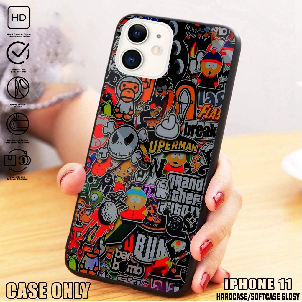 Case IPHONE 11  - Casing IPHONE 11 [ GRVTY ] Silikon IPHONE 11  - Kesing Hp - Casing Hp  - Case Hp -