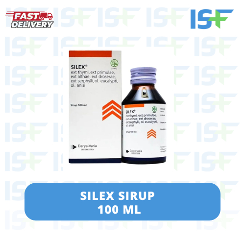 

⭐ISF⭐Silex Sirup 100 ml Silek Obat Batuk Ibu Hamil Menyusui Pilek Flu Sakit Tenggorokan