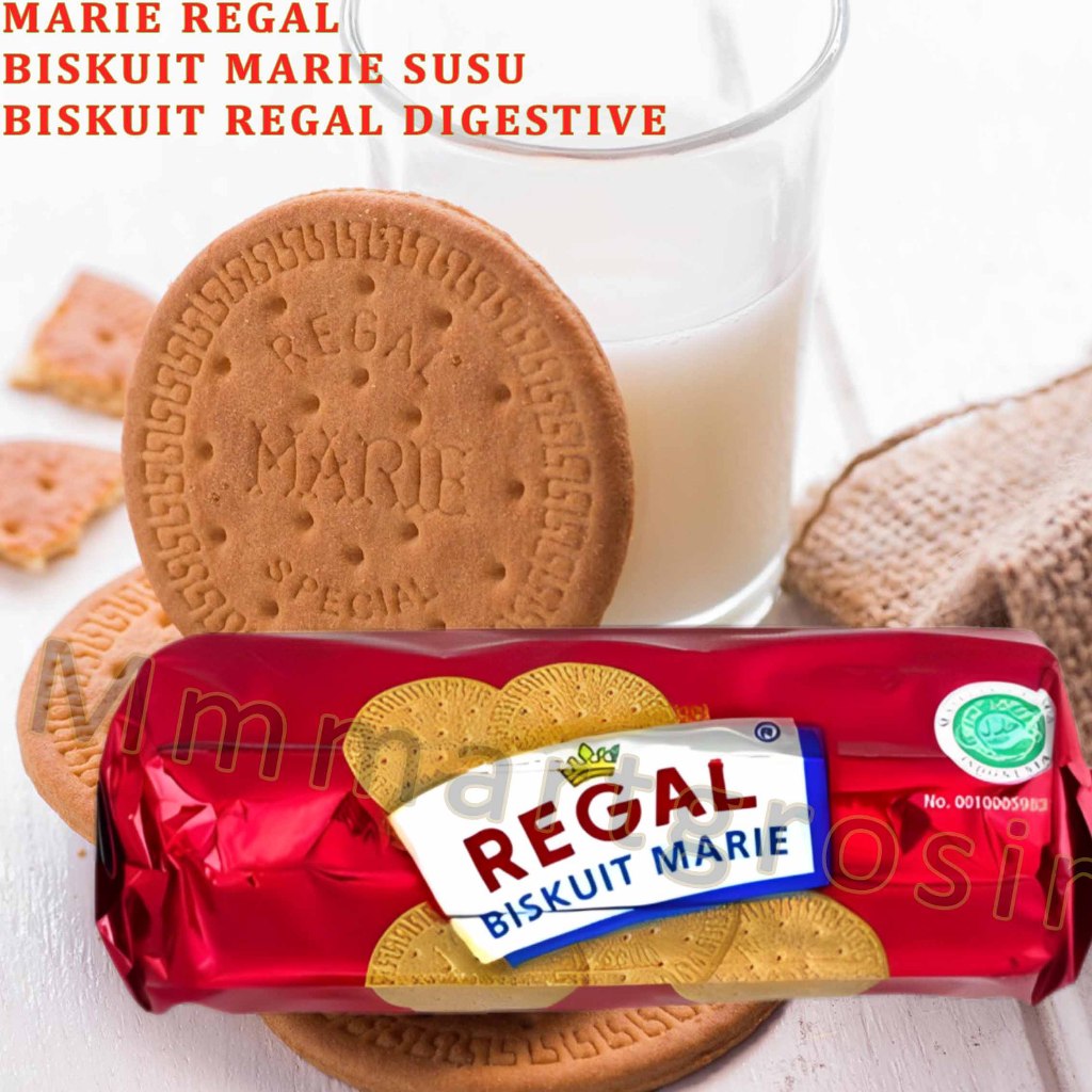 

Marie Regal / Biskuit Marie Susu / Biskuit Regal Digestive / 120gr