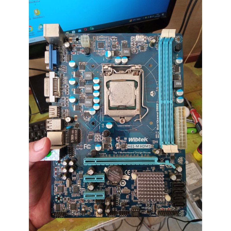 Motherboard H61 Ada port Hdmi