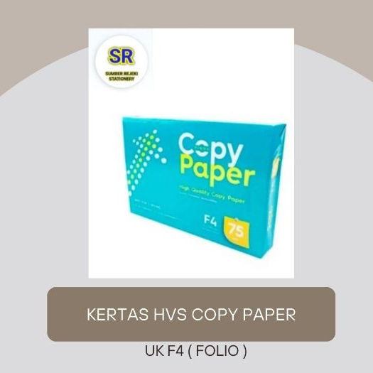 

KERTAS HVS COPY PAPER F4 75 GR