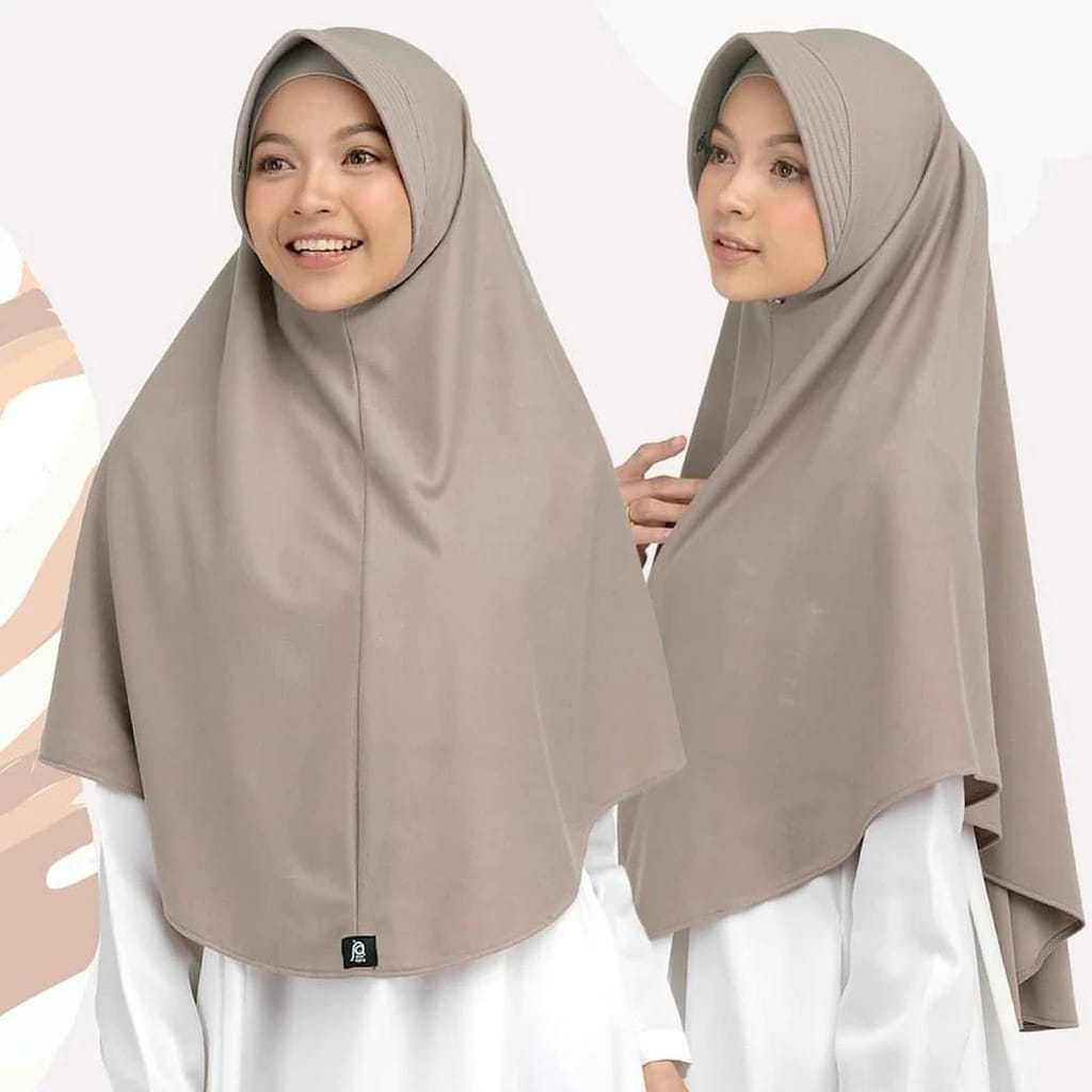 JILBAB BERGO HAMIDAH JERSEY SIZE XL/HIJAB BERGO JERSEY/KERUDUNG BERGO