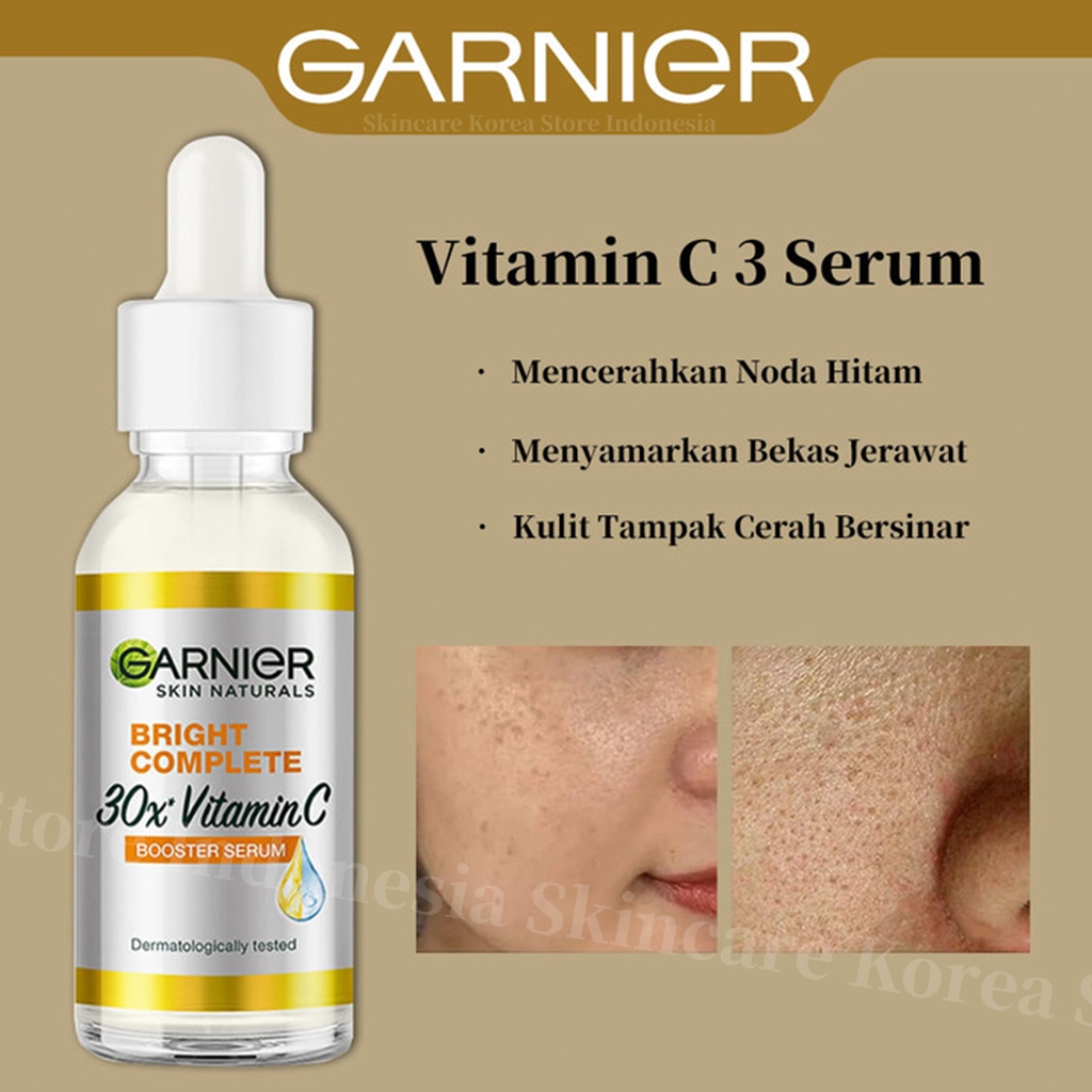 GARNIER/garnier bright complete vitamin c /serum garnier sakura white /30ML/garnier serum /garnier s