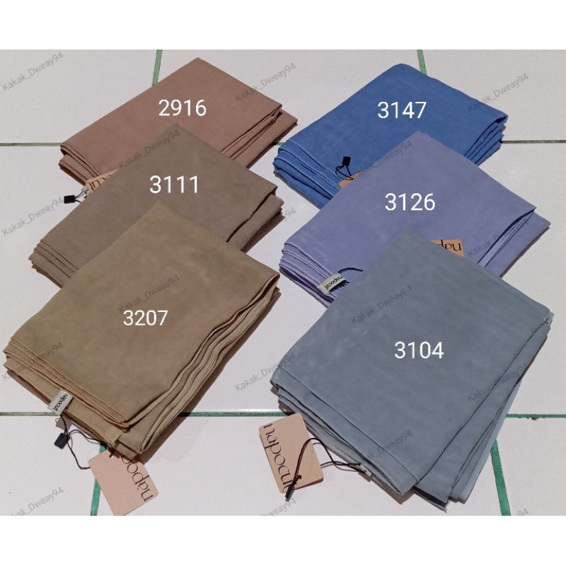 hijab paris polos napocut