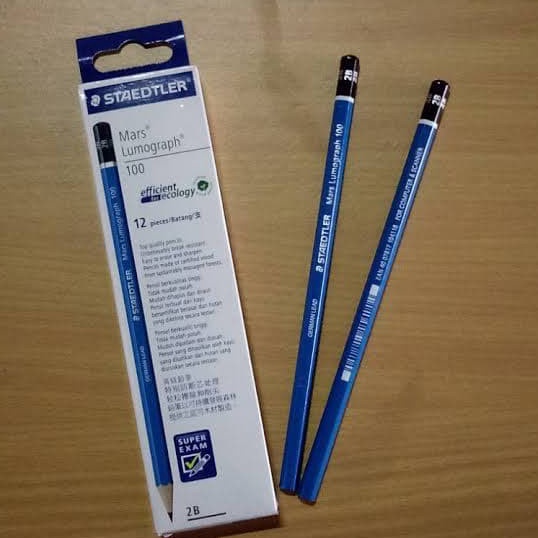 

Pensil 2B Staedtler PAK12pcsPencil KomputerPensil Ujian Staedler 2BPencil 2B KODE S6G9