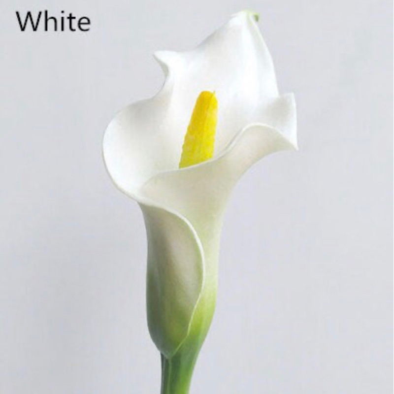 Zoyands Calla Lily Latex Artificial Jumbo Bunga Hias Lili Premium Dekorasi Rumah Hiasan Pernikahan