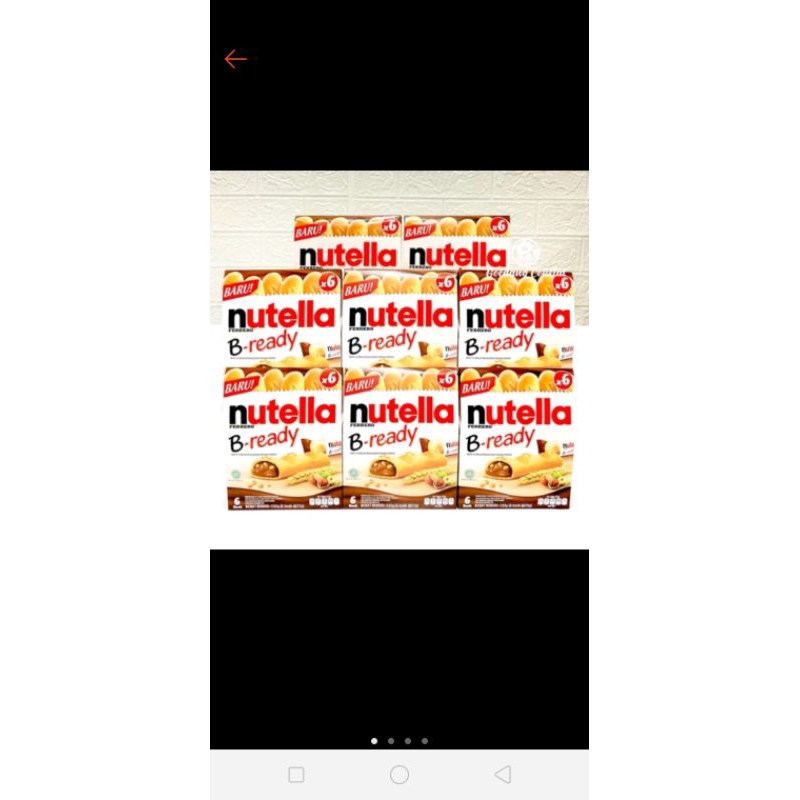 

Nuttela B-Ready Wafer Biskuit Stik 132gr