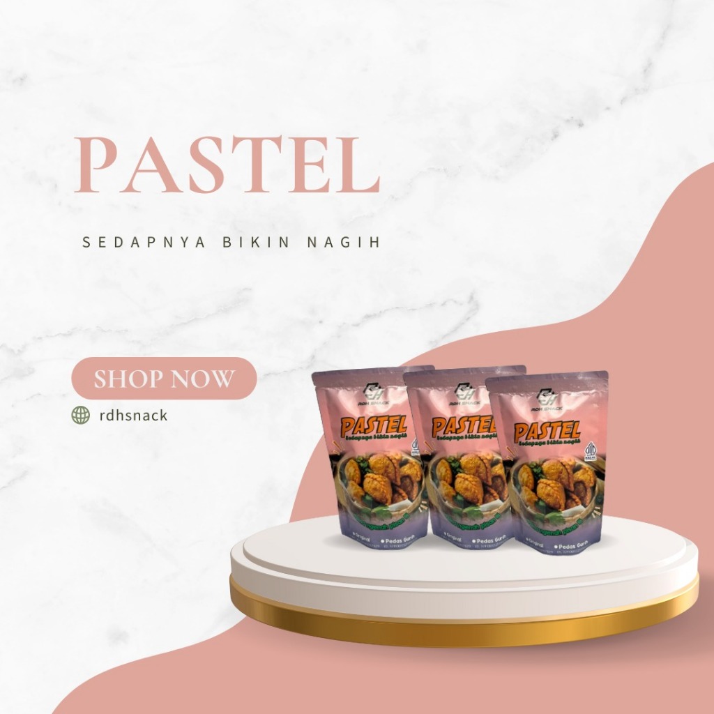 

makanan cemilan pastiel spesial pedas 100gram