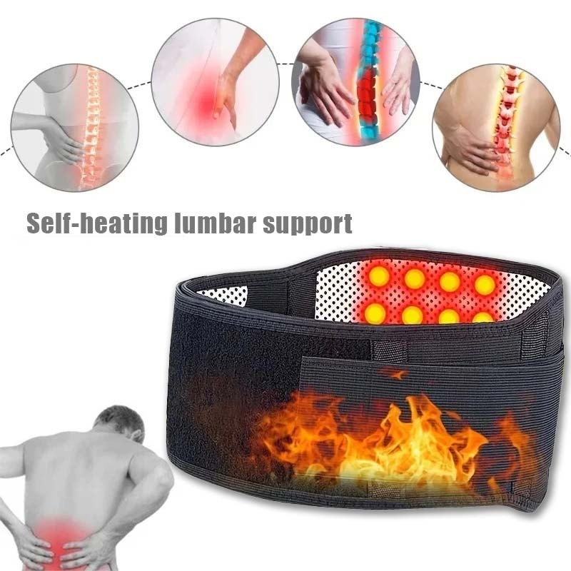 Sabuk Pinggang Terapi Self Heating Sabuk Terapi Pinggang Universal Heating Belt Back Support Pinggan