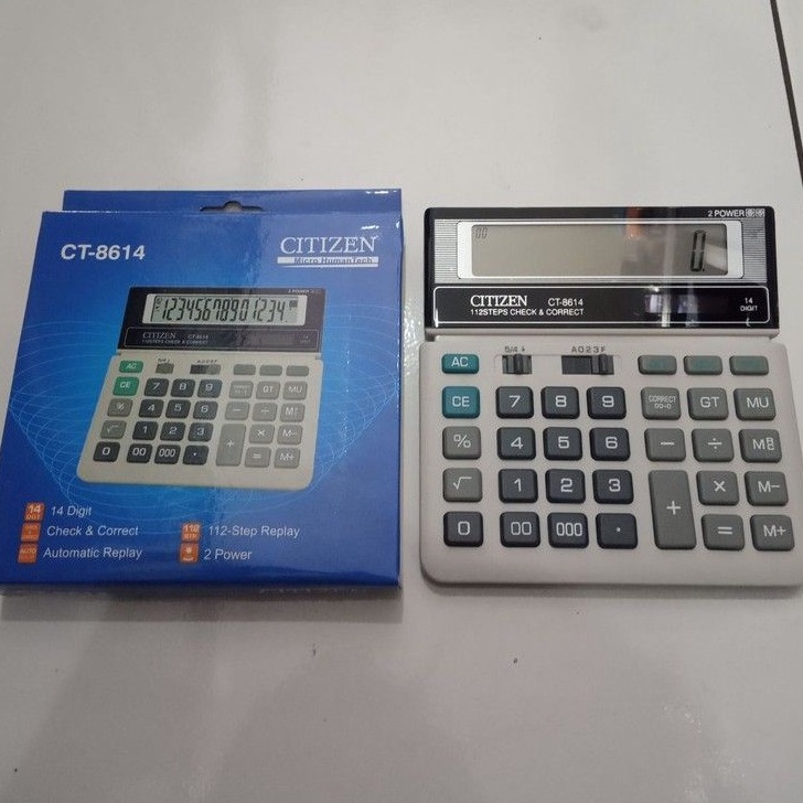 

KODE P38F KALKULATOR CITIZEN CT8614