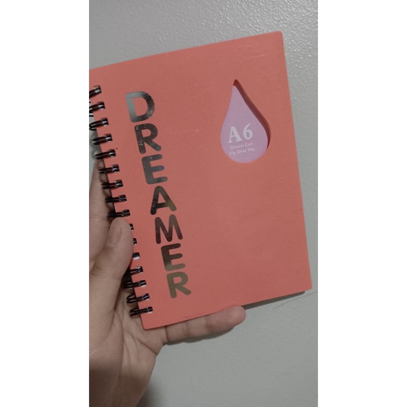 

buku tulis, notebook, catatan kecil, dreamer a6, bergaris [baca deskripsi]