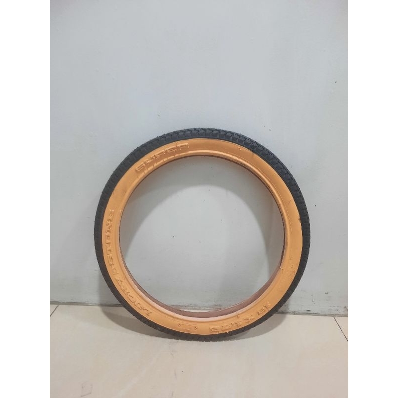 Ban Luar Lucky Stone 16 x 175 Ban Luar 16 Hitam Kuning Ban Luar 16 inch Lucky Stone