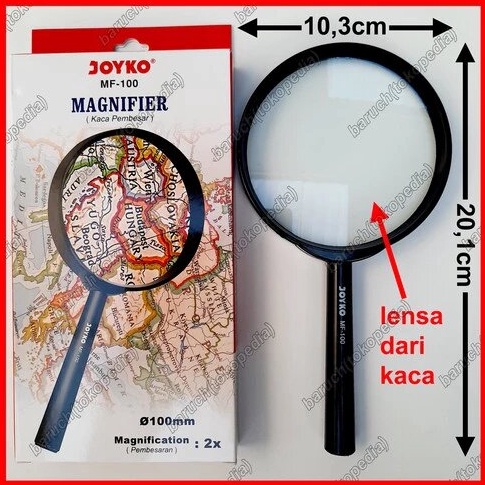 

KODE H22D Kaca Pembesar JoyArt Magnifier Ukuran 1mm