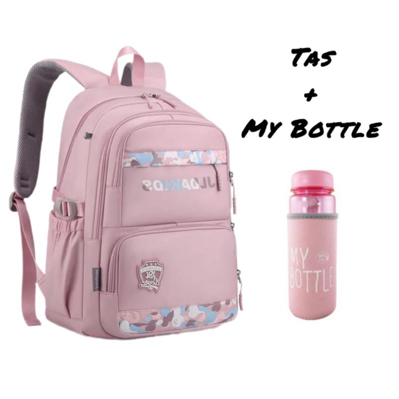Backpack Korean Style/ Tas Sekolah Anak Perempuan/ Tas Ransel Sekolah Anak SD, SMP, SMA/ Tas Anak Ce