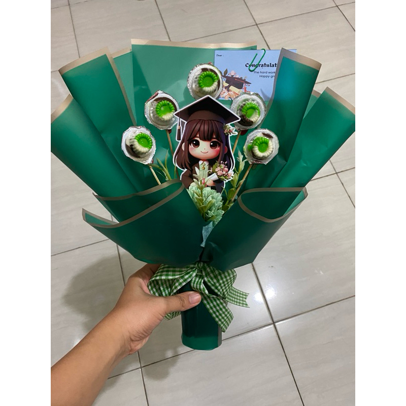 

Buket wisuda / bouquet wisuda / buket snack