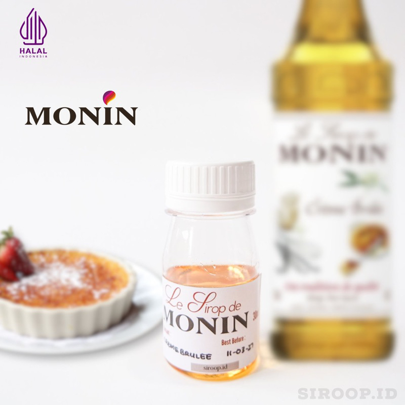 

Repack Monin Syrup Creme Brulee (30ml,75ml,100ml)