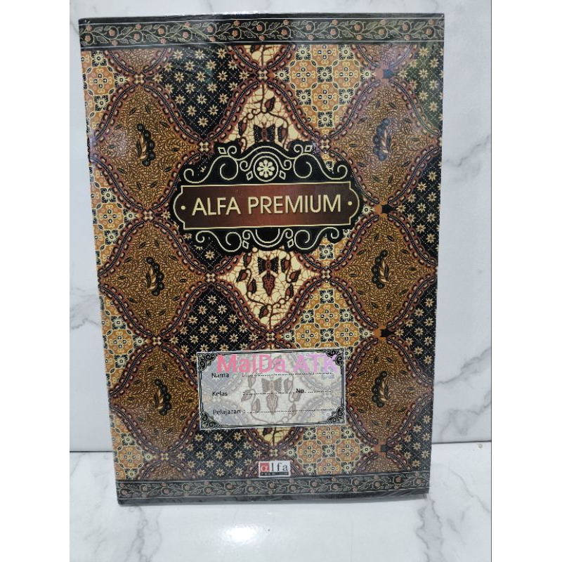 

Buku tulis BOXY Alfa premium 42lembar 10pcs