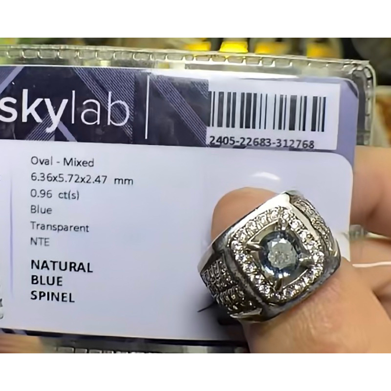 Natural Blue Spinel blue spinel