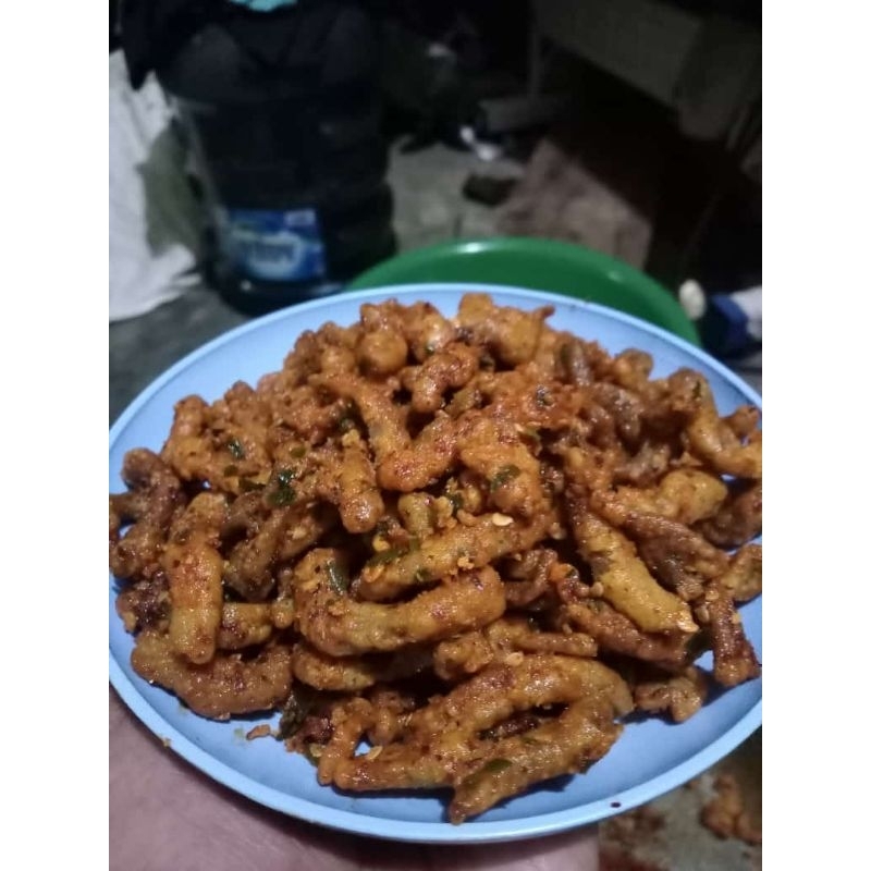 

Kripik Usus Crispy Peads Daun Jeruk Aneka Rasa 50 Gram