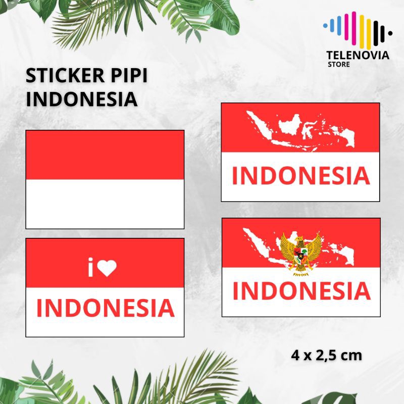 

Tempelan pipi bendera merah putih - Sticker pipi - 17 Agustusan - Minimal Order 24 Pcs