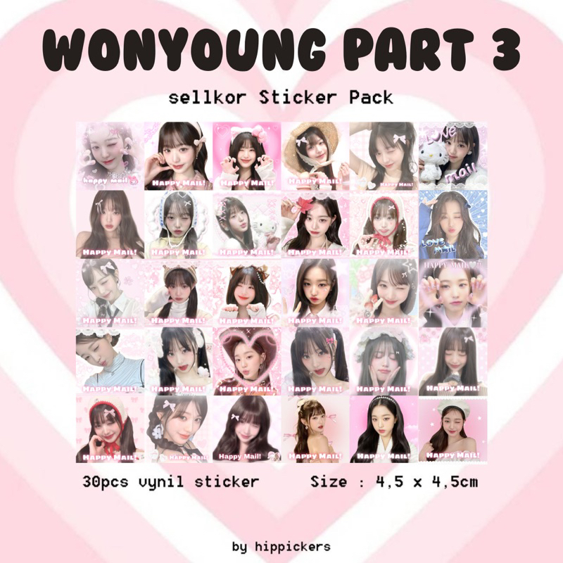 

Sticker Deco Kpop Custom Mail sticker kpop sellkor deco wonyoung jisoo eunchae danielle haerin hyein lisa karina jennie winter rose jisoo liz