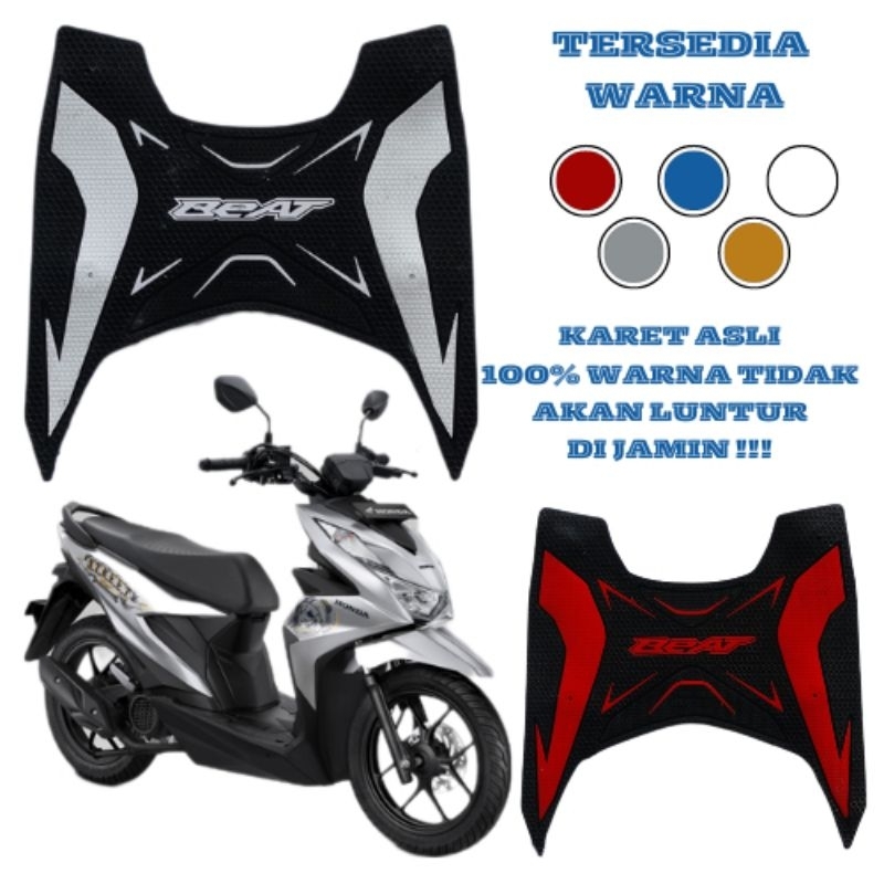 Alas kaki depan motor pijakan kaki depan Beat fi beat street