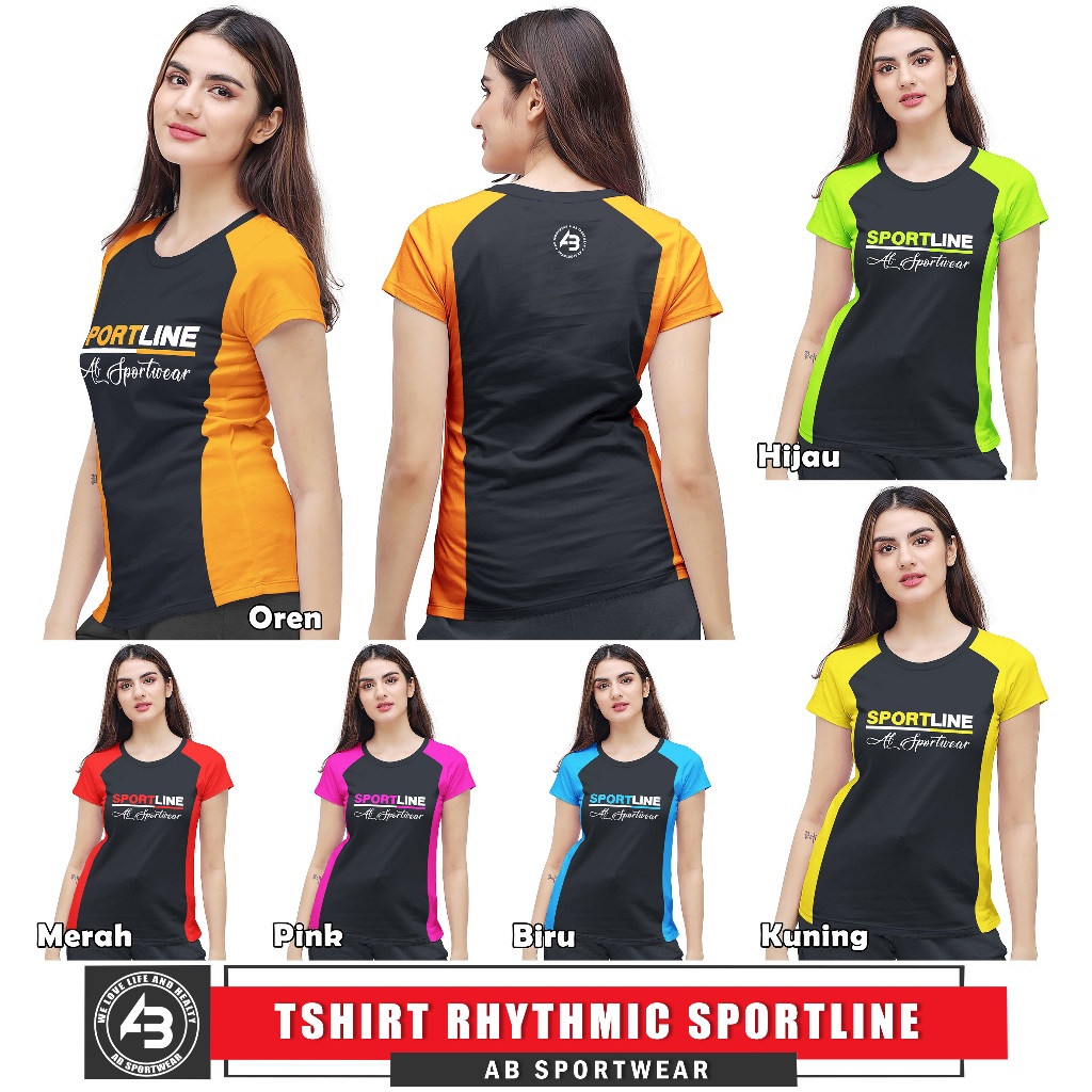 Tshirt Pendek Rhythmic Sportline AB SPORTWEAR