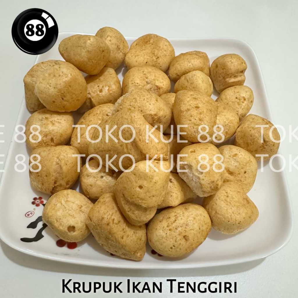 

Kerupuk Ikan Tenggiri Premium/ Kerupuk Baso Ikan / Kerupuk Bakso Ikan