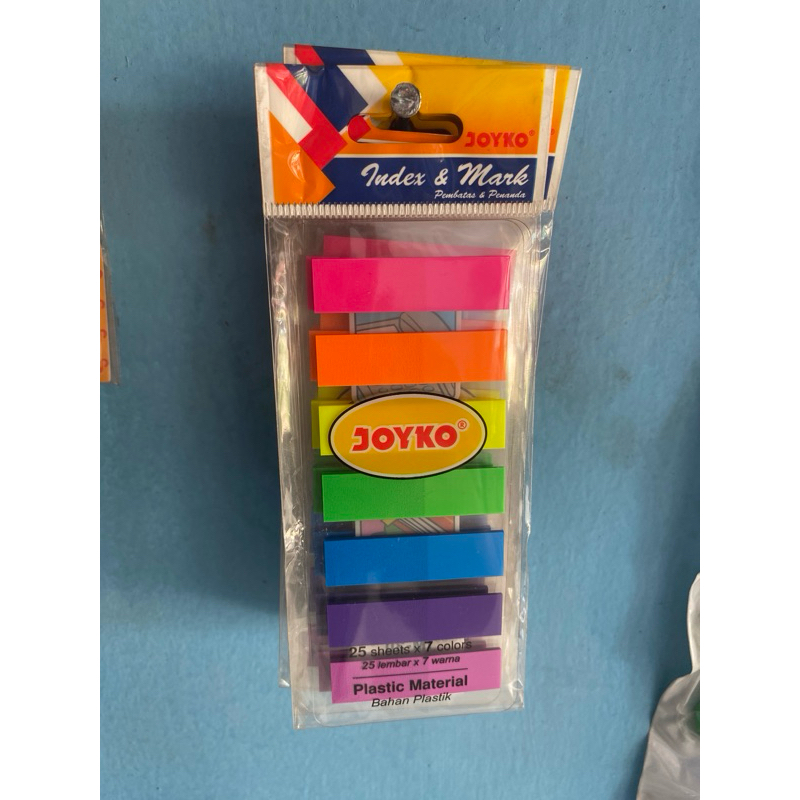 

PENANDA PEMBATAS 7 WARNA PLASTIK JOYKO