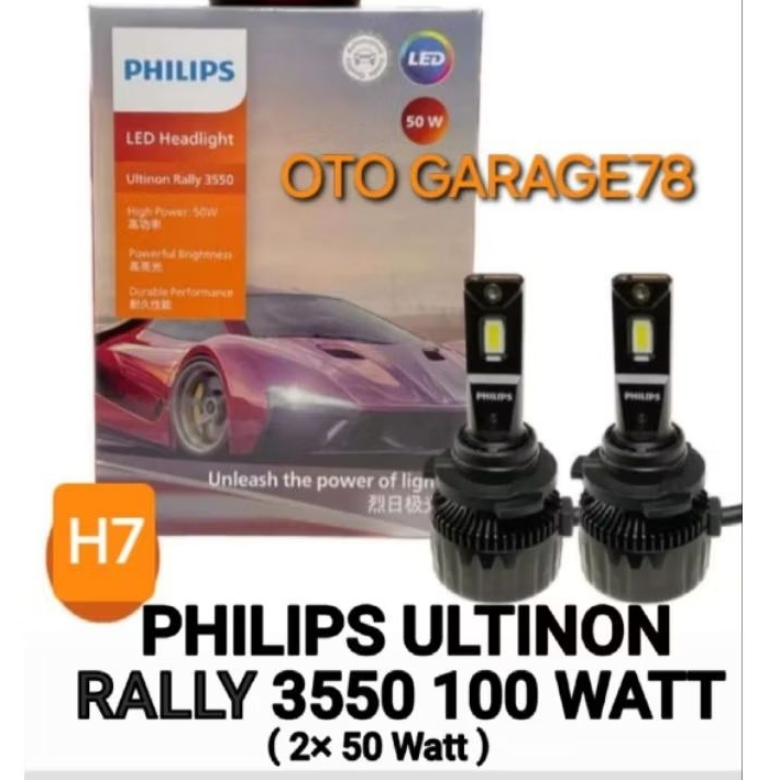 BOHLAMP LED PHILIPS ULTINON RALLY 3550 H7 ( ORIGINAL )