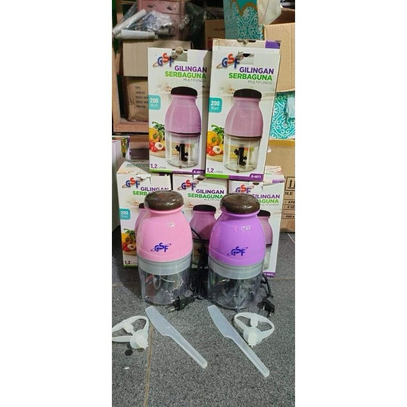 Blender Kapsul Merk GSF | Chooper | Blender Daging | Blender Serbaguna