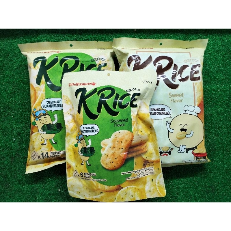 

K Rice Rice Crackers Snack Krekers Beras Cemilan Impor Vietnam HALAL