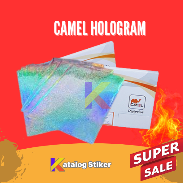 

Sticker Hologram CAMEL - Hologram Rainbow | Glitter Sticker