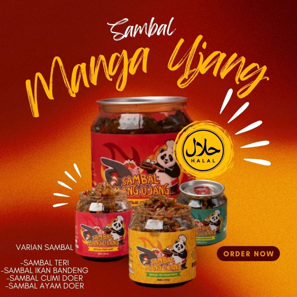 

SAMBEL AYAM DOER MANG UJANG , BUMBU BERLIMPAH(200g)