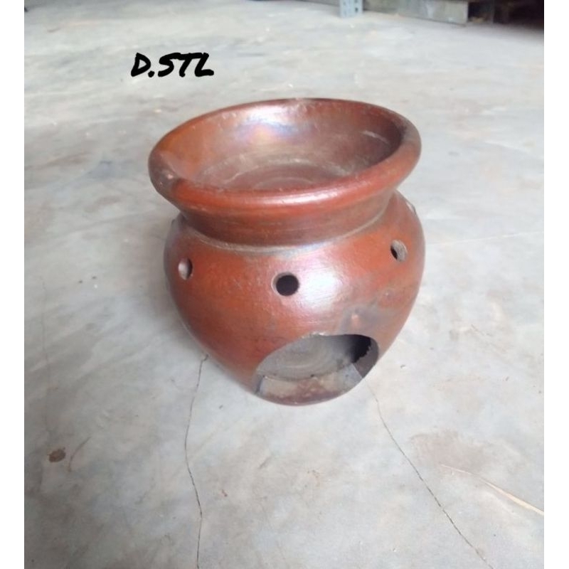 Tungku Ratus Gerabah Tungku Aroma Terapi Tanah liat