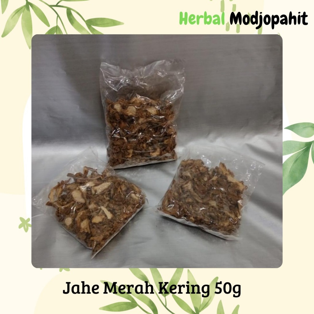 

Herbal Kering Modjopahet Jahe Merah 50gr