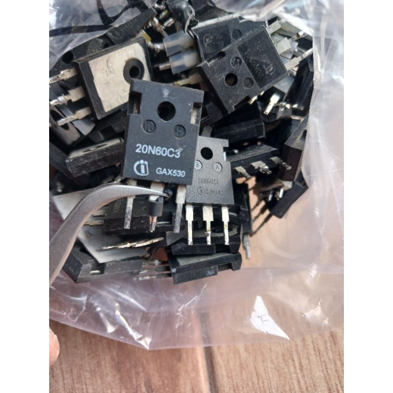 Mosfet 20N60 Cabutan
