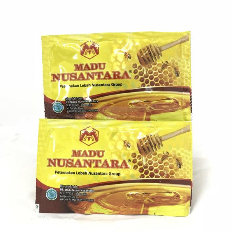 

Madu Nusantara Sachet 20 gram BISA CO EXTRA BUBBLE WRAP
