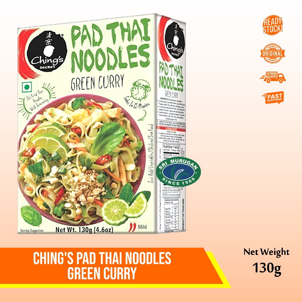 

CHING'S PAD THAI GREEN CURRY 130GR