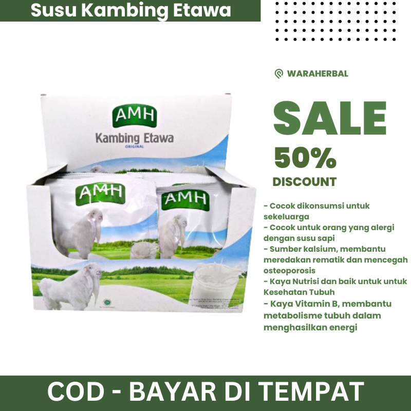 

Susu Kambing Etawa rasa VANILLA Original - Susu Kambing Etawa AMH BOX