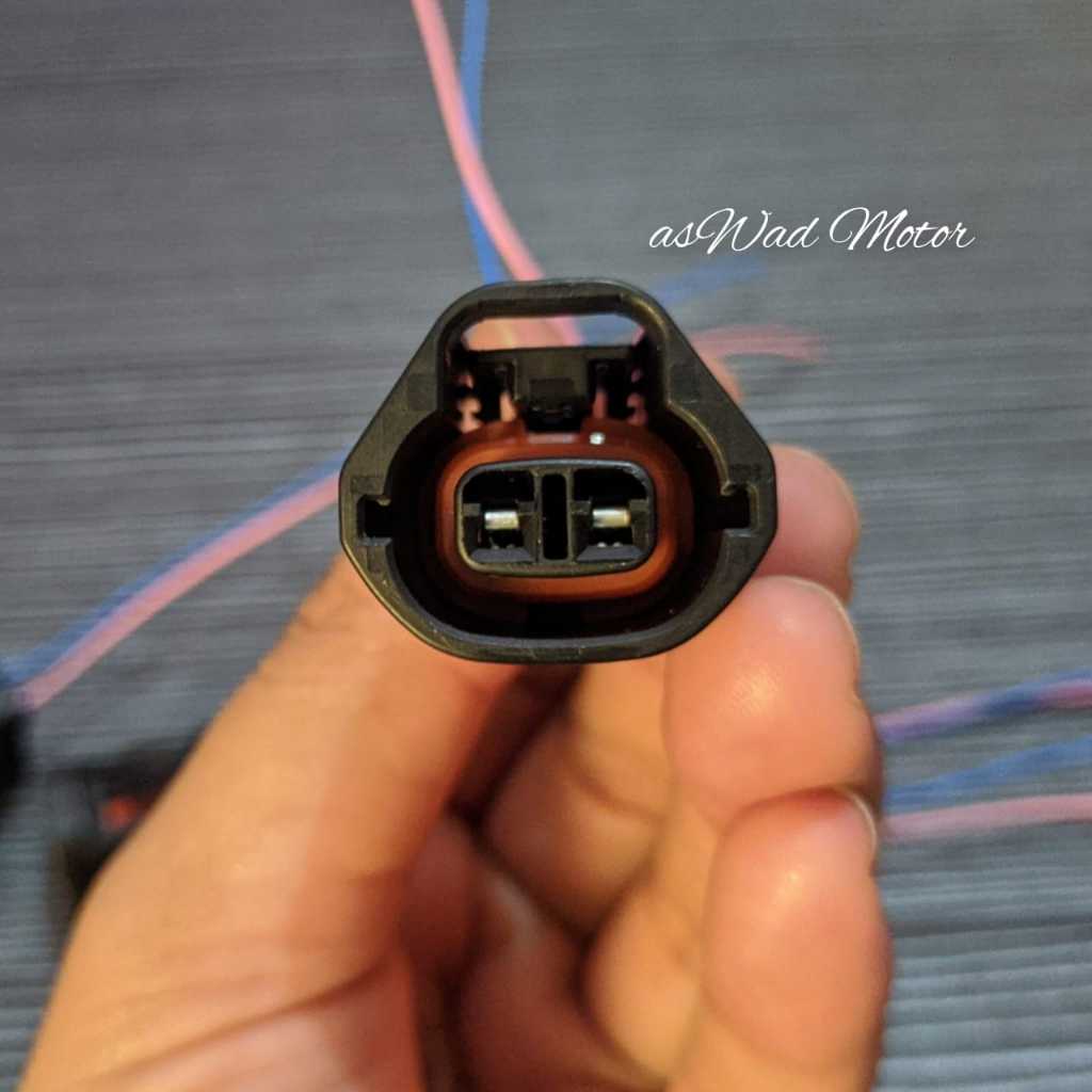 A Socket Soket Pin 2 Universal / Soket Kelistrikan Kendaraan Bermotor / Soket Mobil / Soket Motor Pa