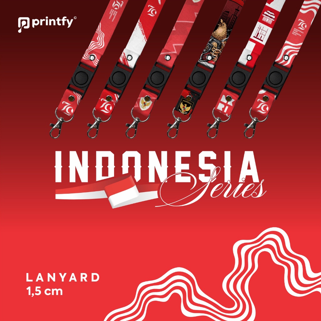 

LANYARD HUT RI LANYARD SPECIAL KEMERDEKAAN / Lanyard / Lanyard kemerdekaan