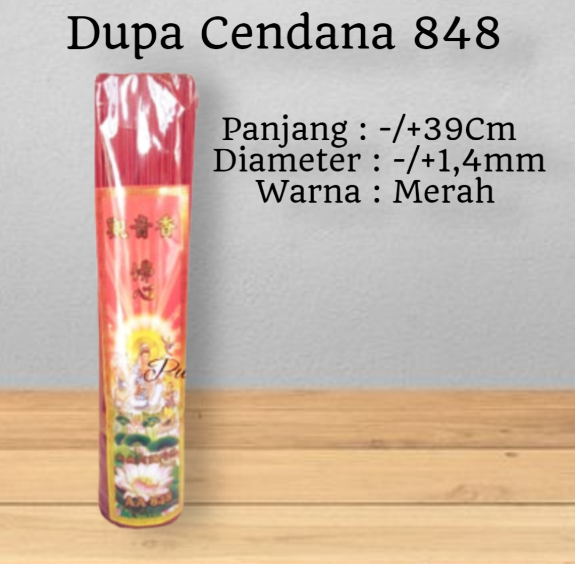 Hio Dupa Merah Aroma Cendana 848