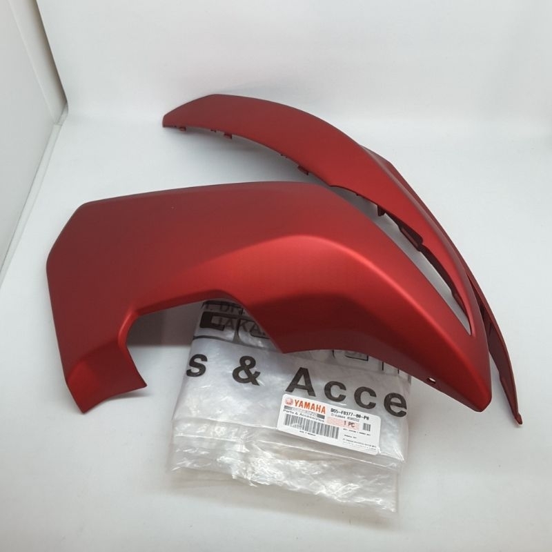 Cover Bodi Body Cowling Sayap Depan Kanan Aerox 155 Merah Doff ORIGINAL YAMAHA B65-F8377-00-P0